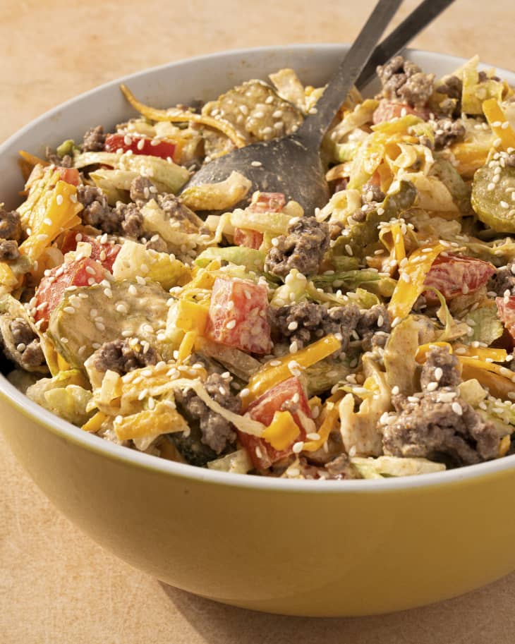 Big Mac Salad Recipe (With Big Mac Sauce Dressing) Kitchn